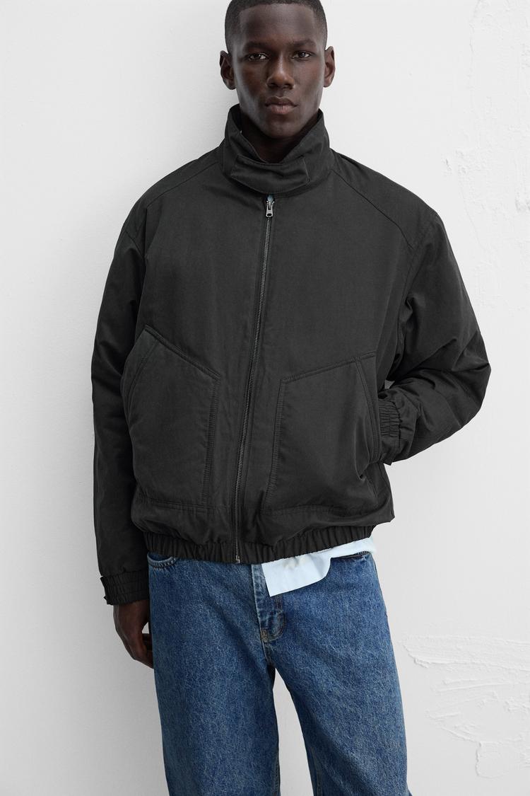 Zara Padded Jacket Black
