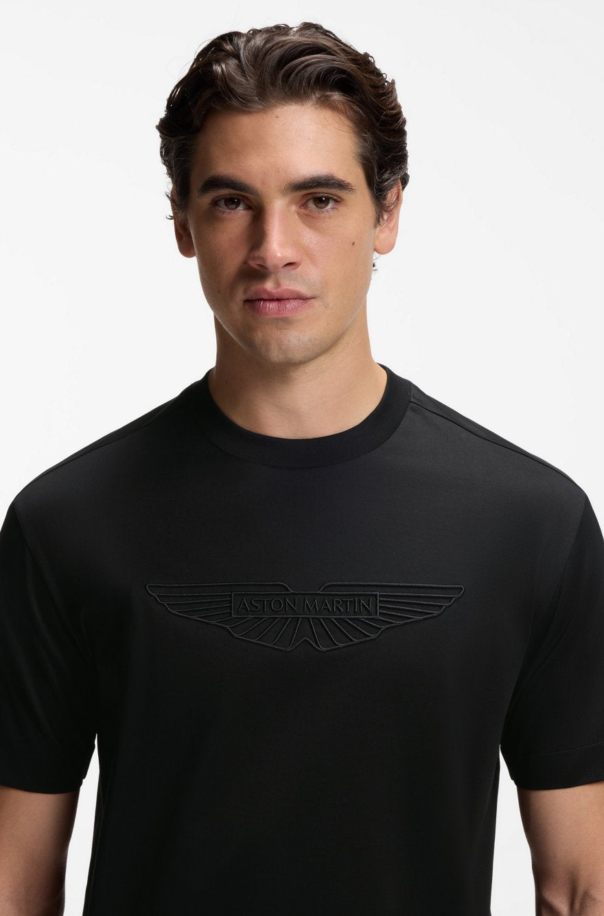 BOSS X ASTON MARTIN T-SHIRT IN MERCERISED COTTON