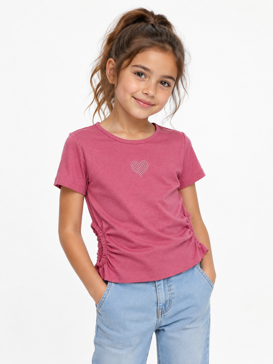 KOTON T-Shirt Girls Kiss