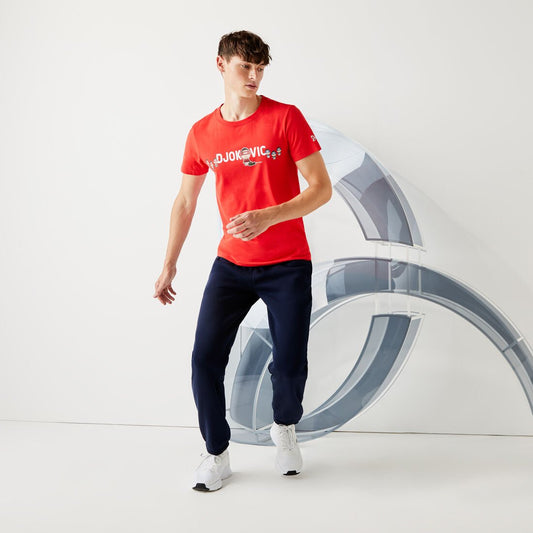Men's Lacoste Sport Collab Sy Breathable Cotton T-shirt