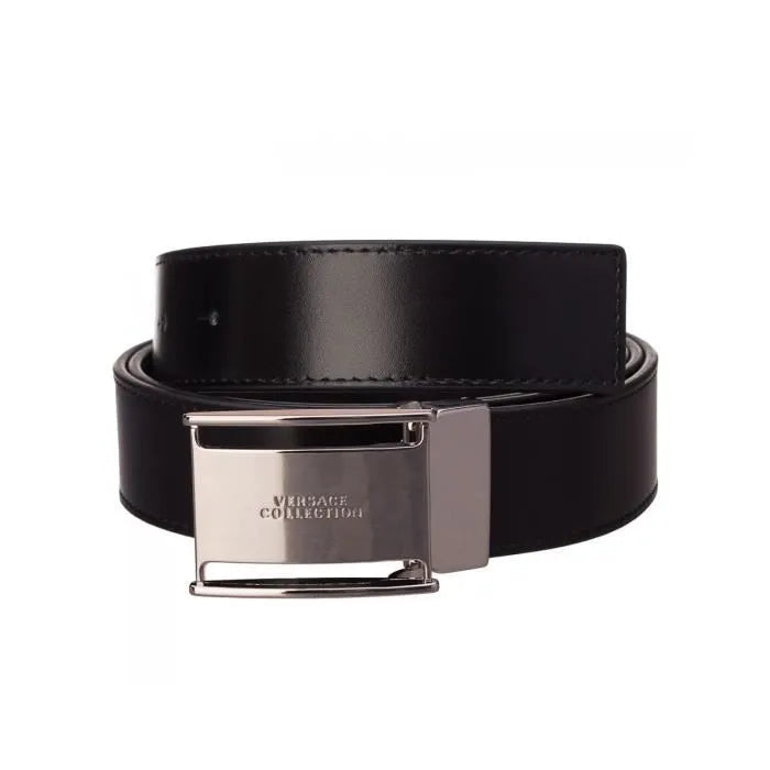 Versace  BROWN LEATHER  BELT  100