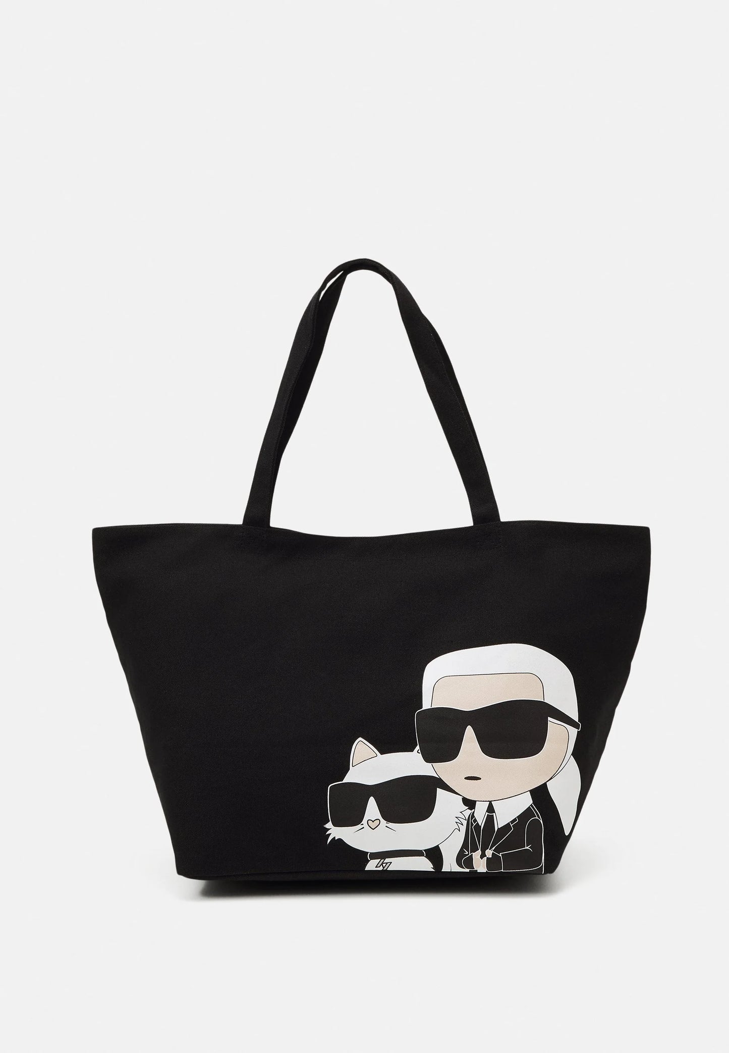 KARL LAGERFELD IKONIK XL - Tote bag - black