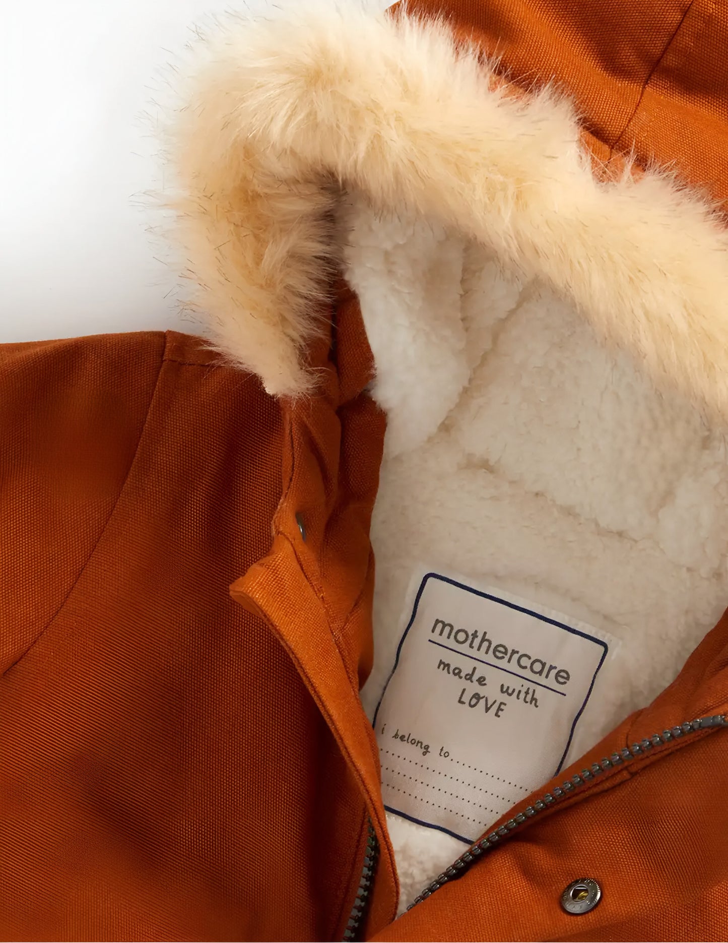 Mothercare hooded parka padded jacket