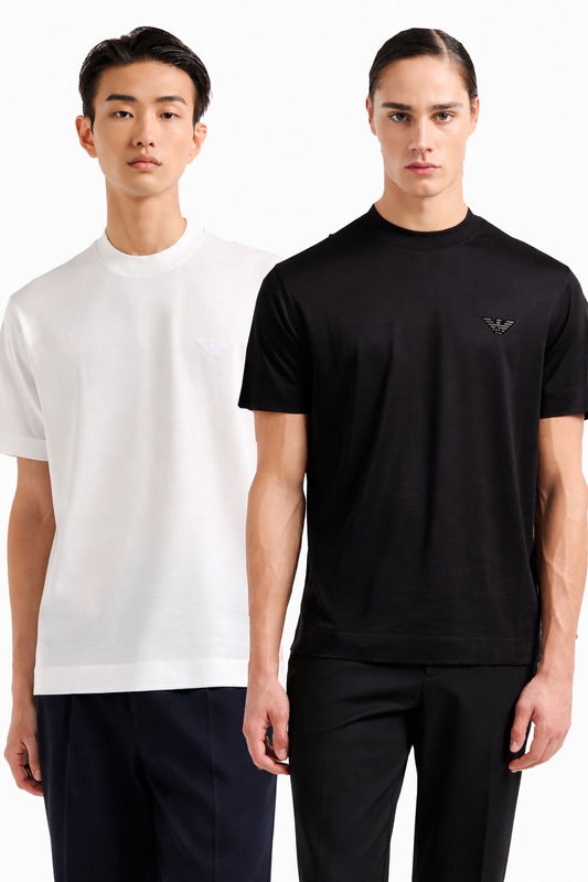 EMPORIO ARMANI TSHIRT 2 SET BLK/WHITE