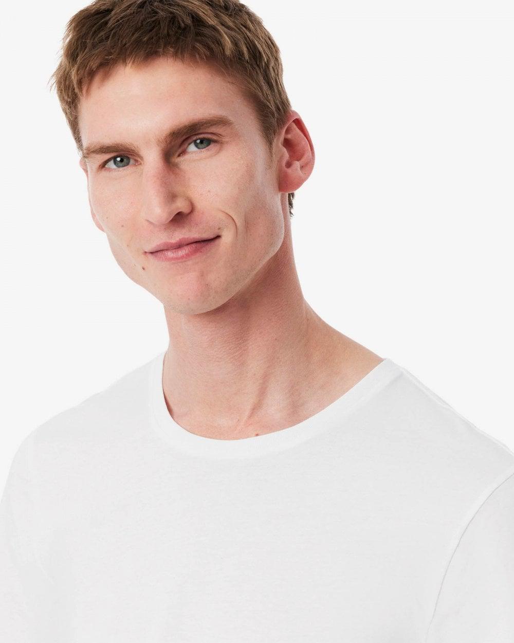 LACOSTE 3 PACK UNDERTSHIRT WHITE CREW NECK