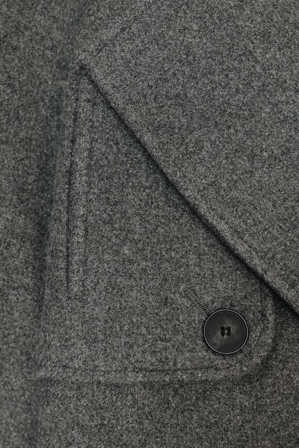 ZARA WOMEN TRENCH WOOL COAT  oversized