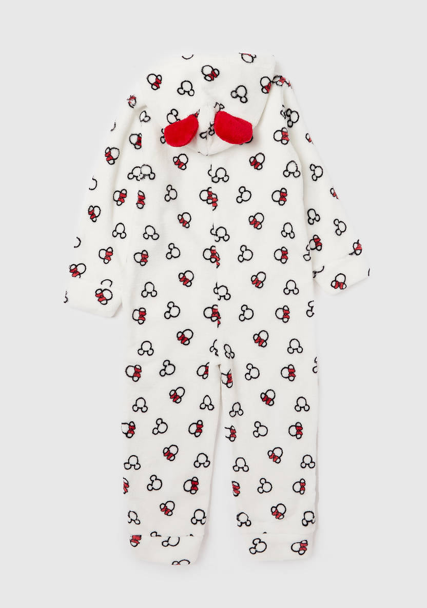 Max Minnie & Mickey Mouse Long-Sleeve Overall with Hat