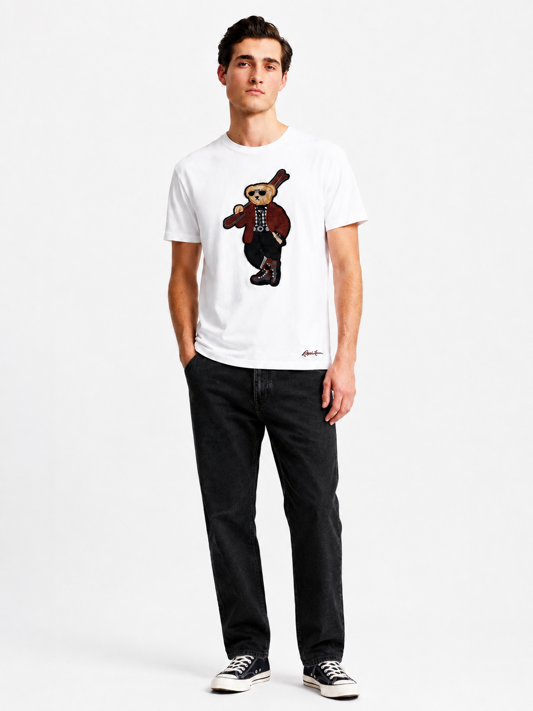 Polo Ralph Lauren - Short Sleeve Polo Bear T-Shirt white