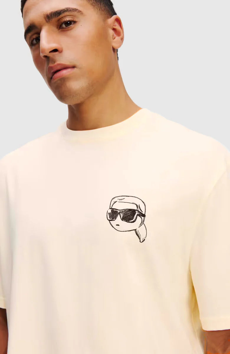 Karl Lagerfeld Bic Logo OverSized Tshirt