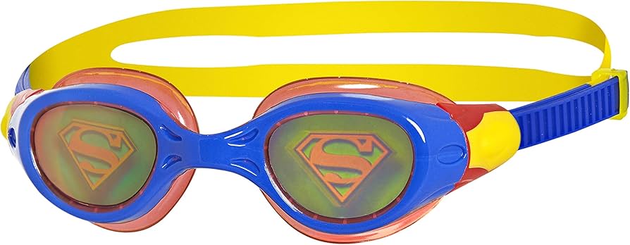 Zoggs Superman Hologram Unisex Youth Swimming Goggles