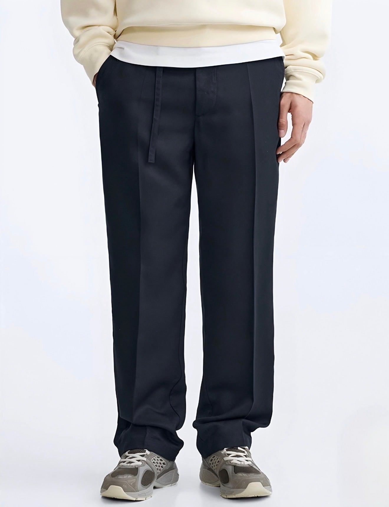 Zara Straight Casual Mens Trousers Pant