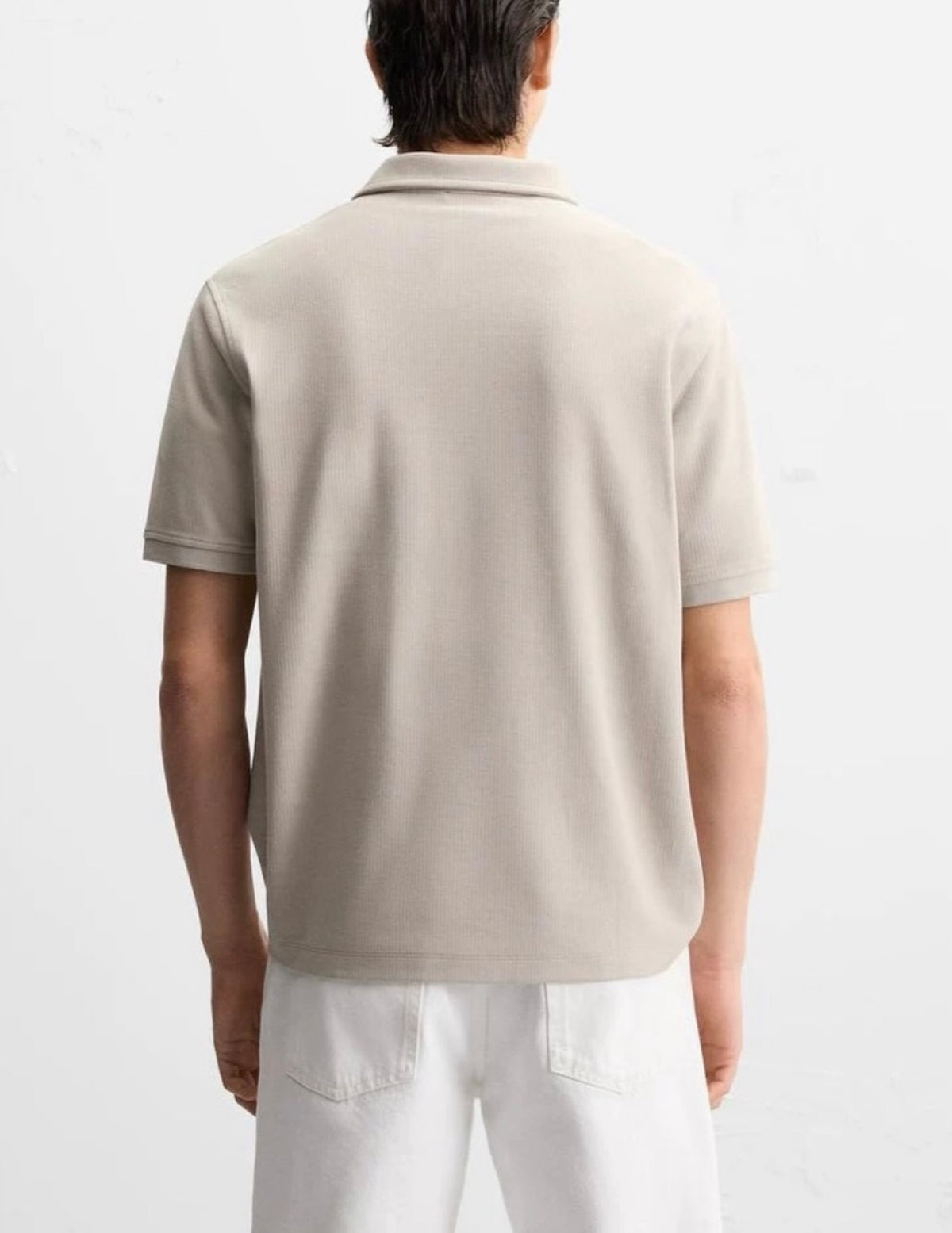 Zara knitted polo T shirt