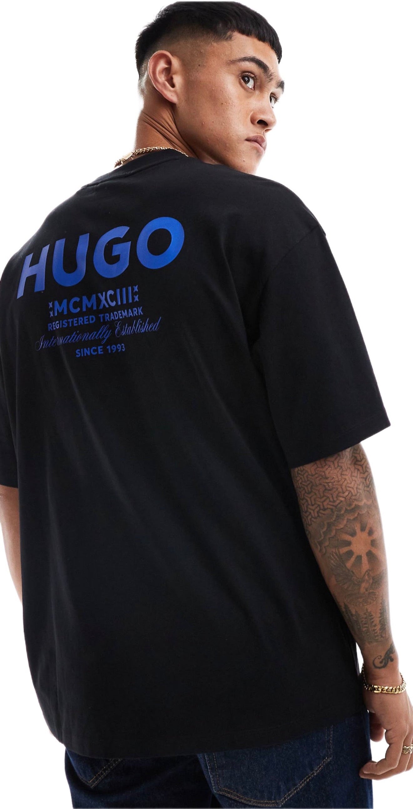 HUGO OVERSIZED TSHIRT Black