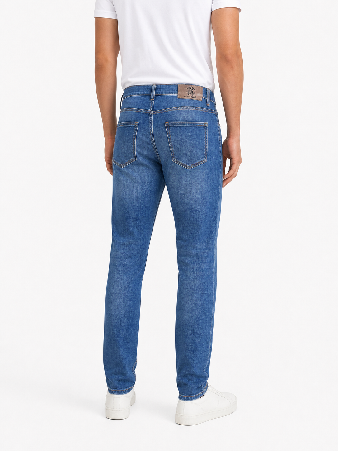 Roberto Cavalli Regular Fit Blue Jeans – Premium Denim for Everyday Style
