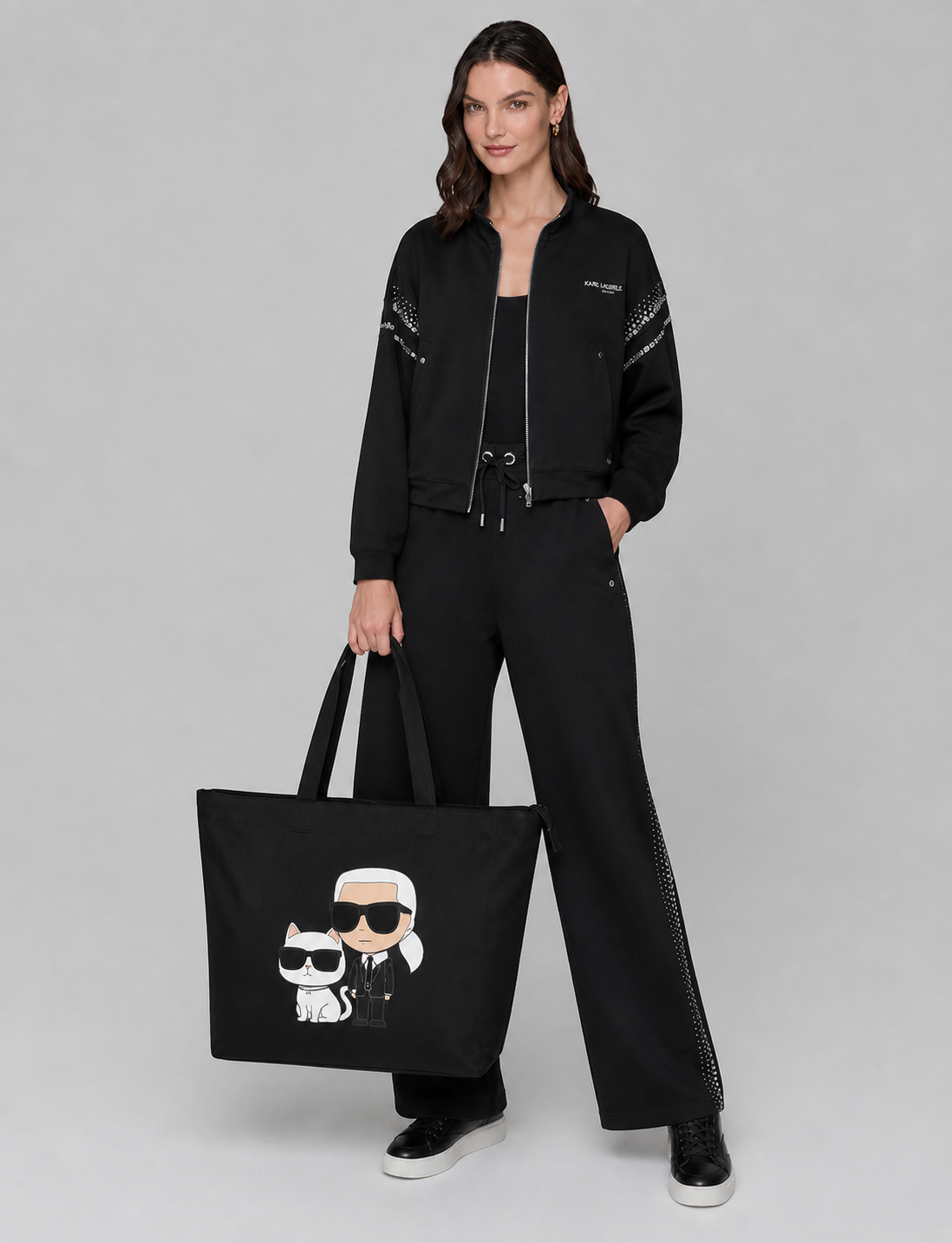 KARL LAGERFELD TOTE BAG waterproof material