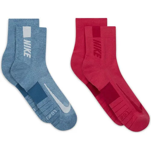 Nike Multiplier Ankles socks 2 pairs Unisex