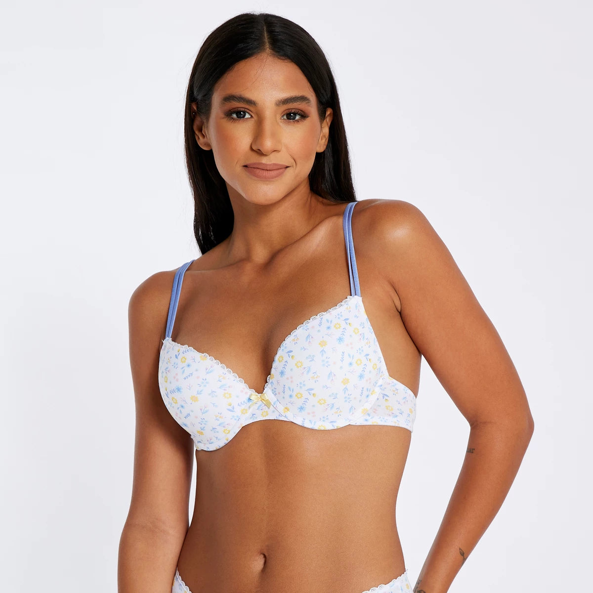 Max Floral Print Bra