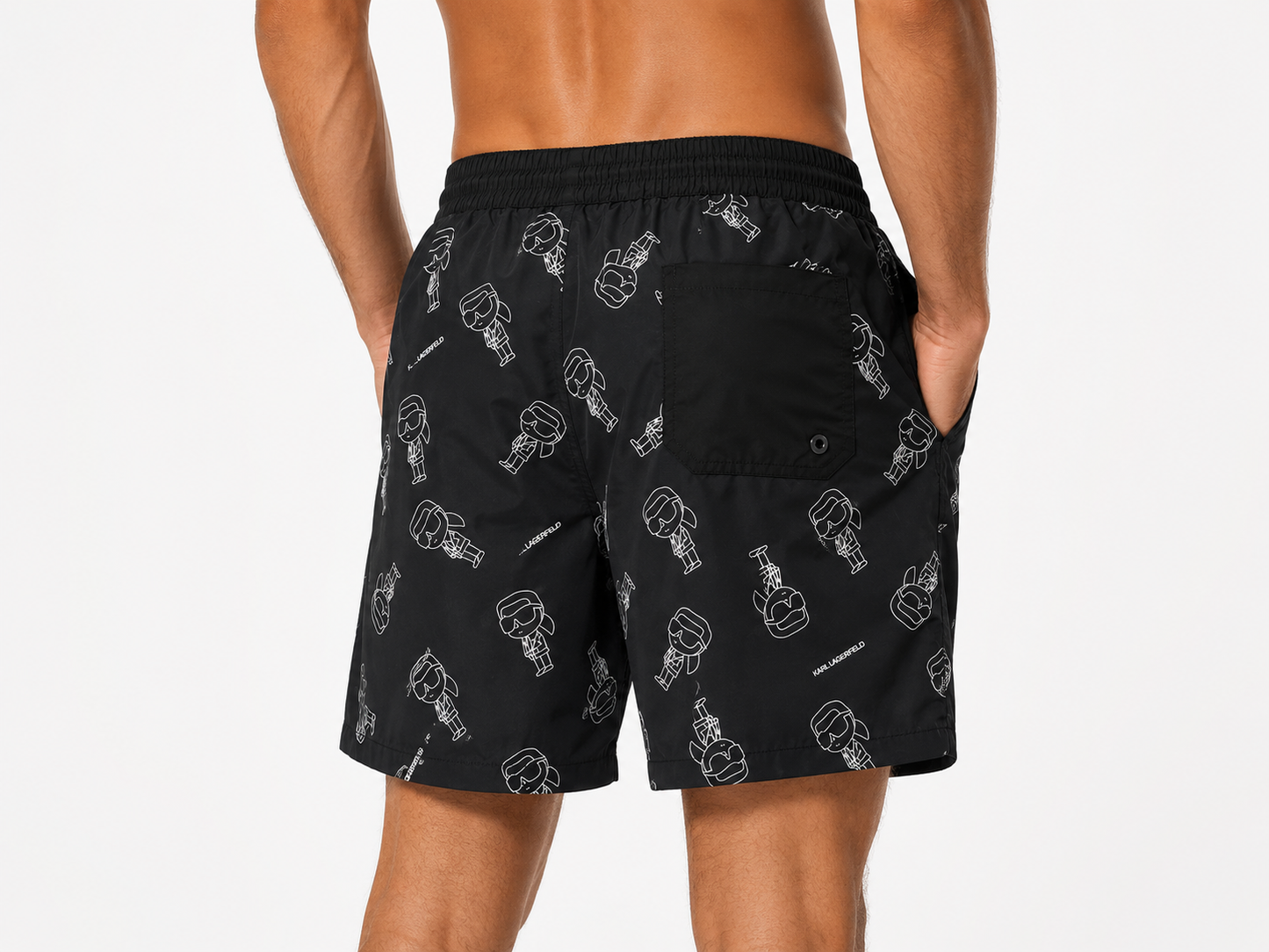KARL LAGERFELD Swim Short Fit Smaller