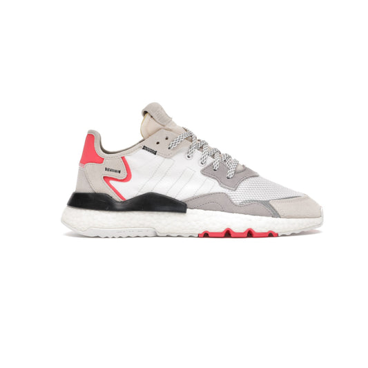 Adidas Nite Jogger White/Cloud White/Shock Red  Athletic Shoes