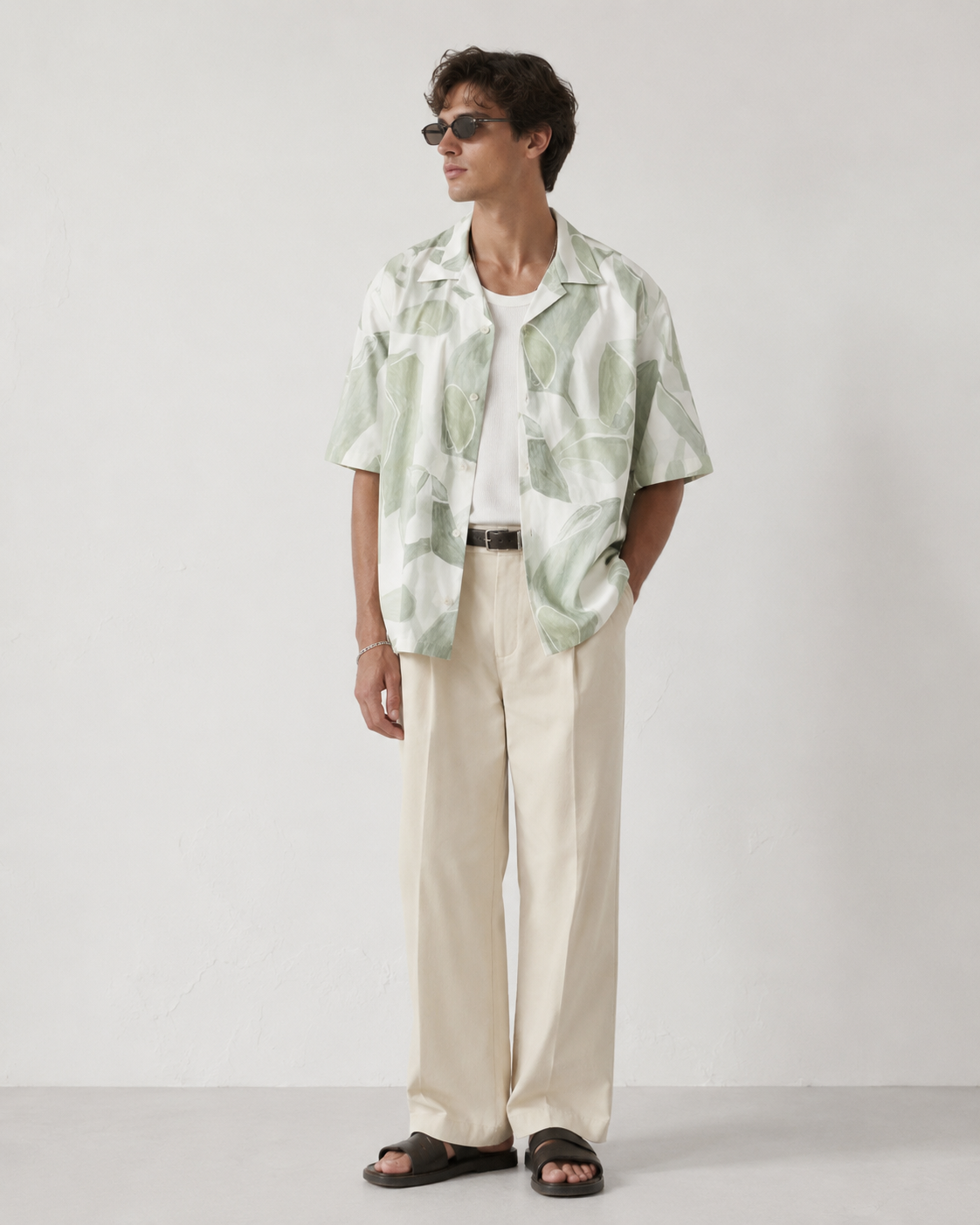 Zara ABSTRACT PRINT SHIRT
