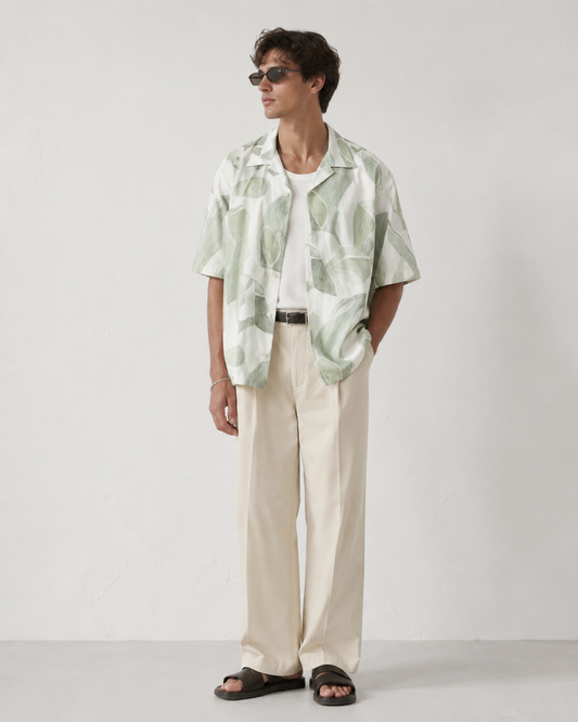 Zara ABSTRACT PRINT SHIRT