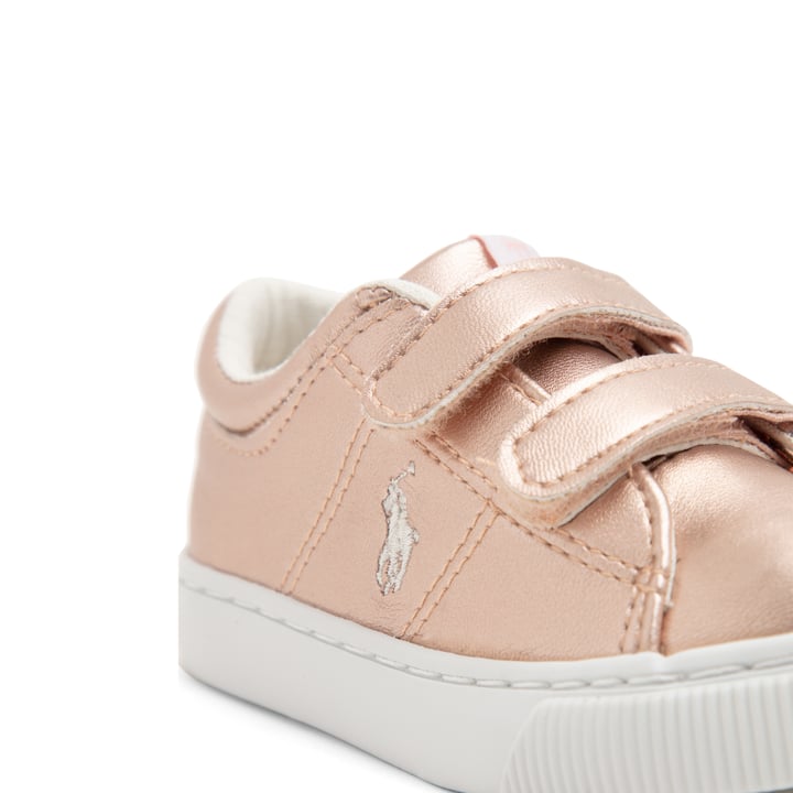 RALPH LAUREN GOLD SHOES