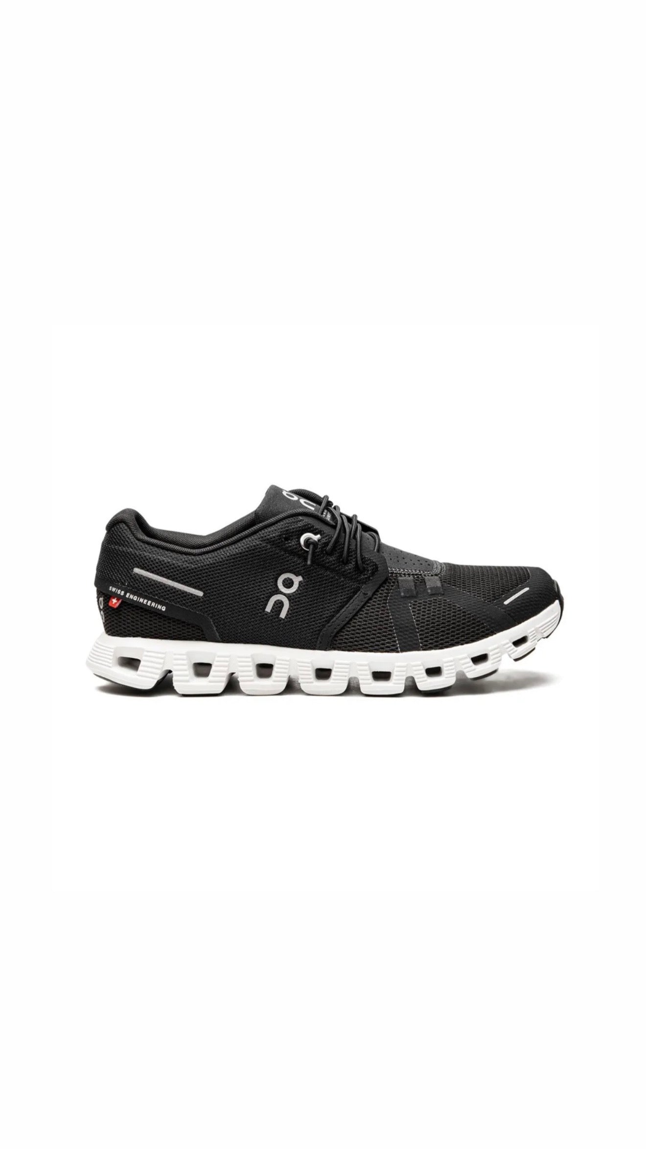 ON CLOUD 5 SHOES BLACK/WHITE unisex