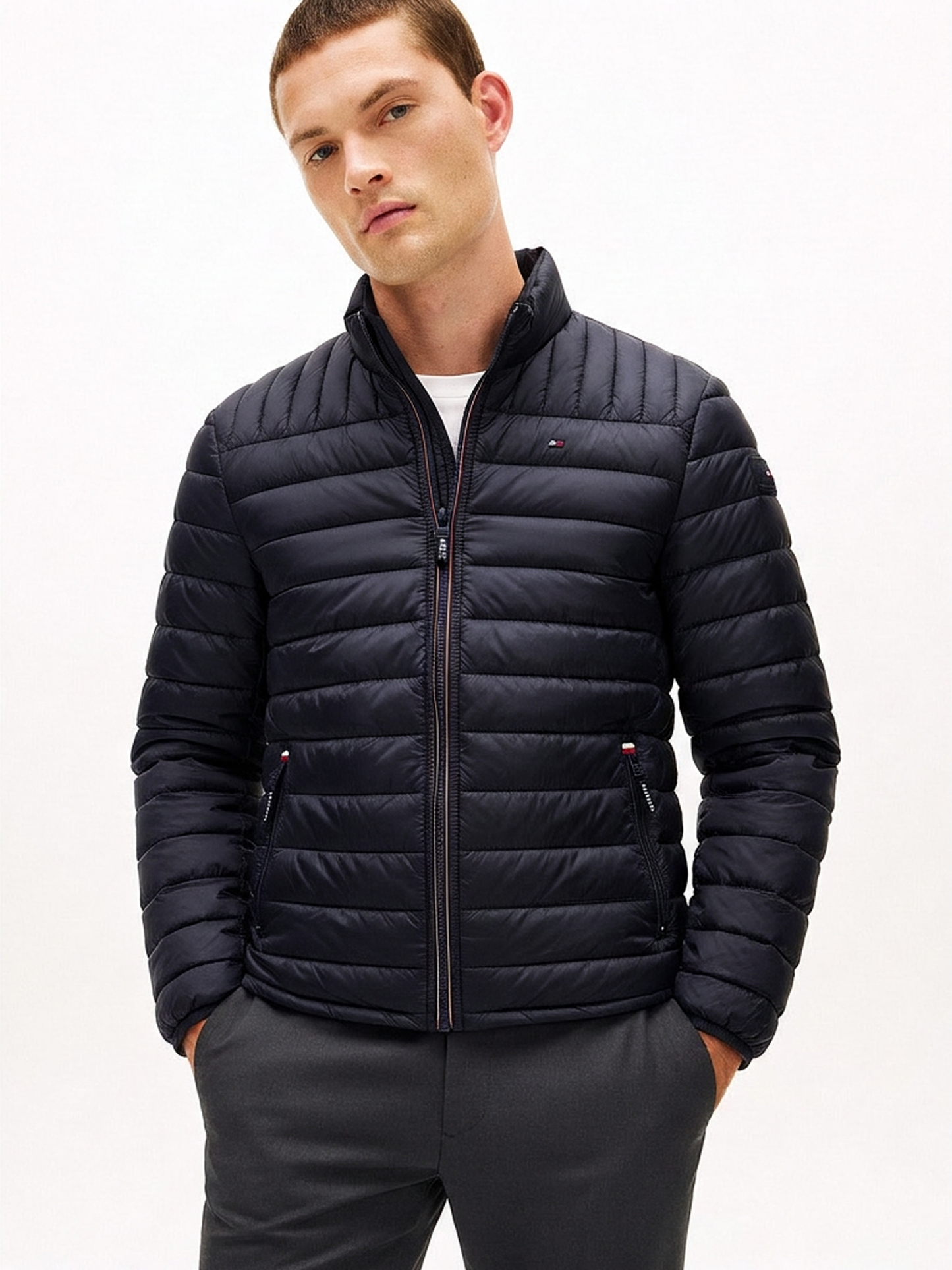 Tommy Hilfiger Light weight puffer jacket black
