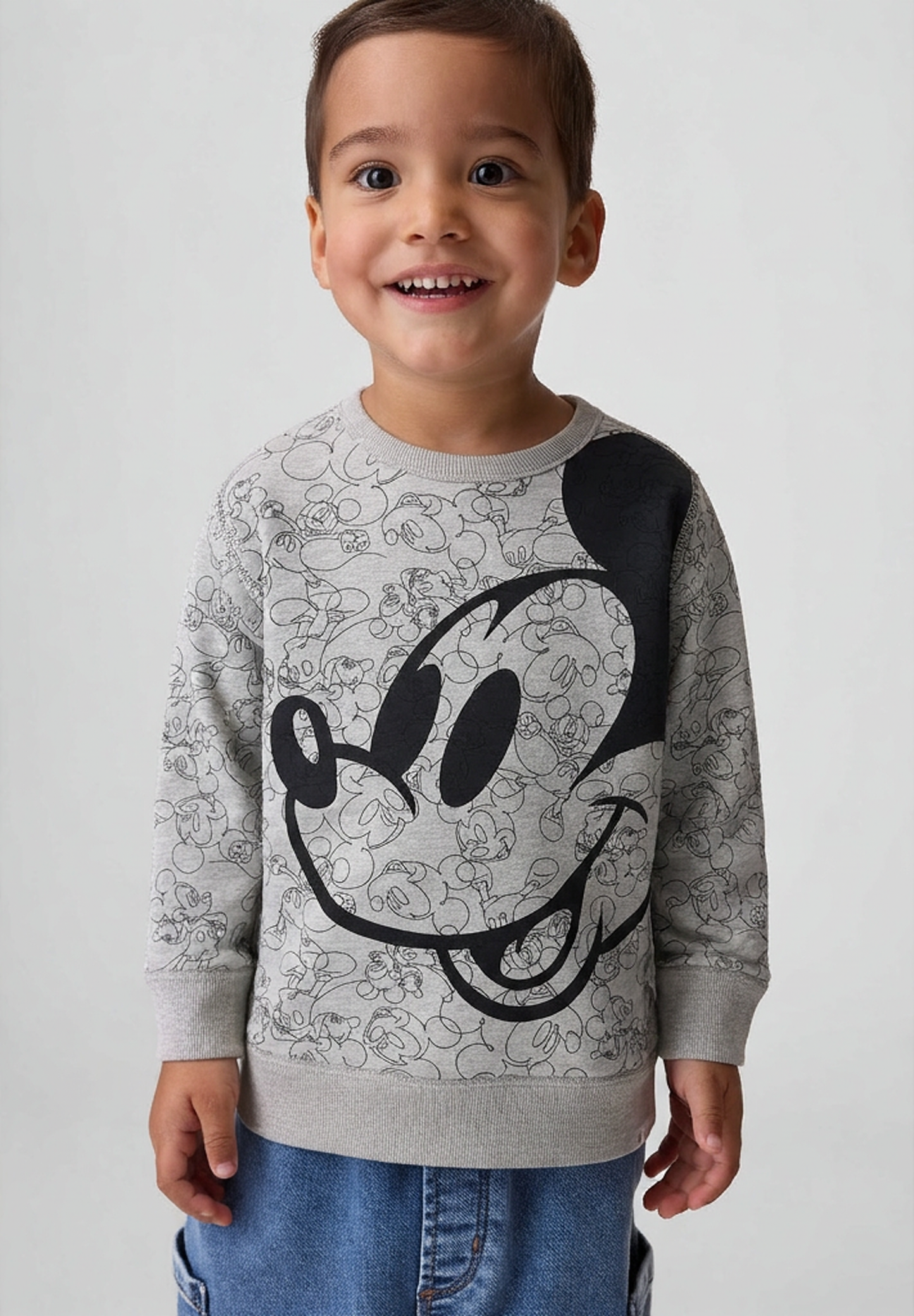 MICKY MOUSE x GAP ROUND SWEATSHIRT