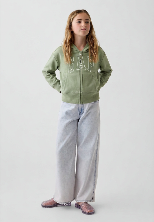 GAP GIRLS SWEATSHIRT GREEN
