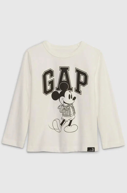 MICKY MOUSE X GAP LONG SLEEVE BOYS TSHIRT