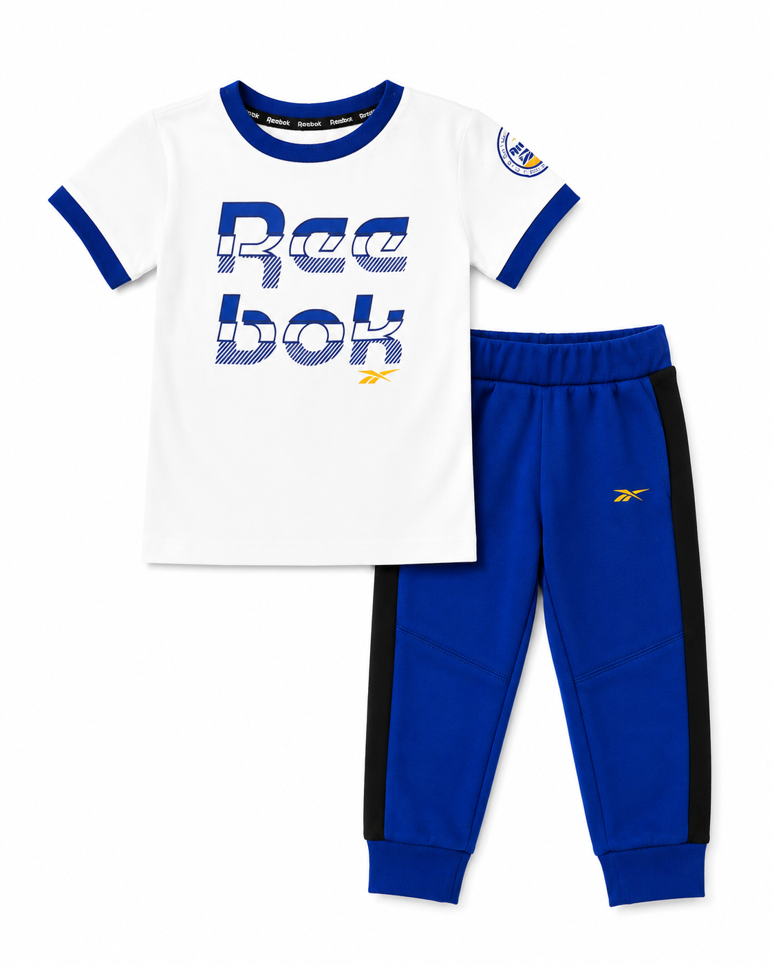 Reebok set 2-Tshirt-Pant cotton T-shirt Fleece Pant