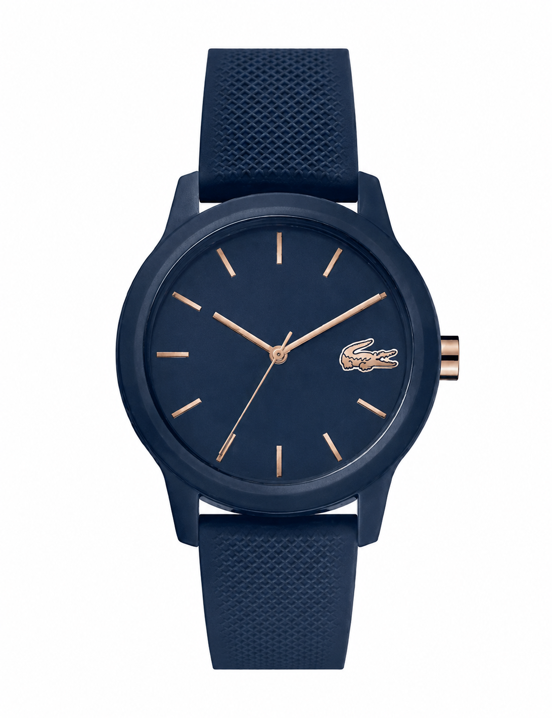 Lacoste 12.12 Black Silicone Unisex Watch