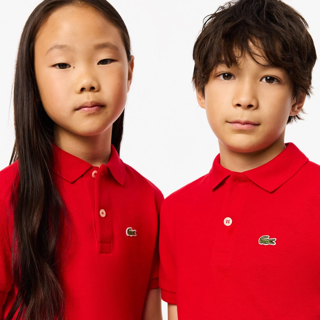 Lacoste unisex Petit Pique Polo Shirt red