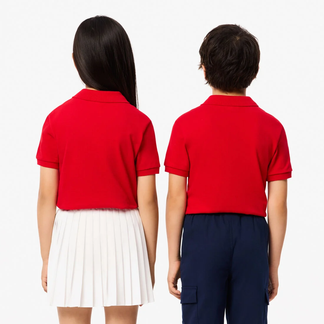Lacoste unisex Petit Pique Polo Shirt red