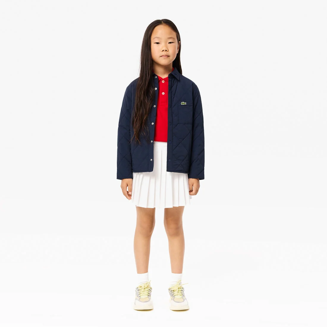 Lacoste unisex Petit Pique Polo Shirt red