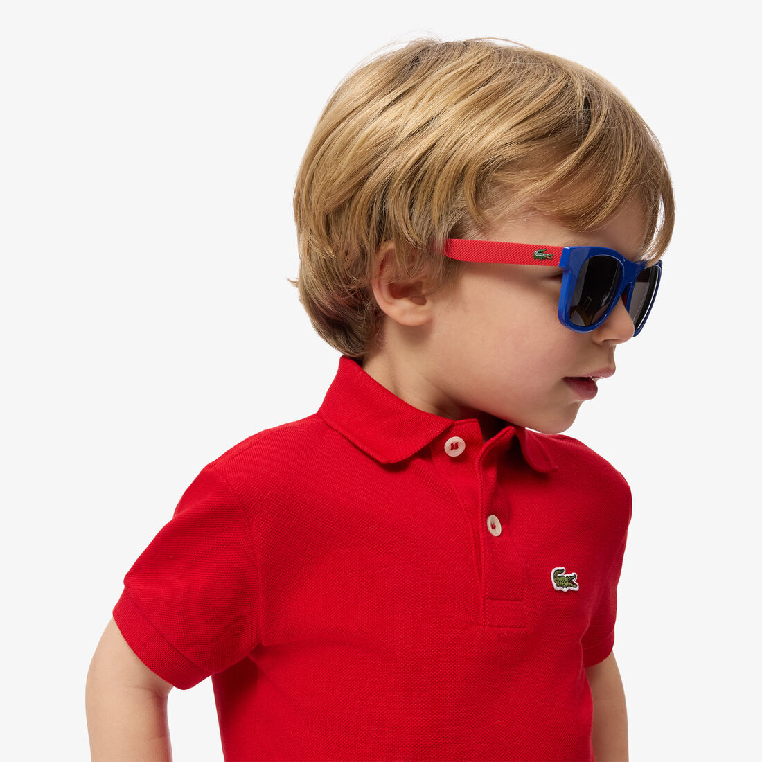 Lacoste unisex Petit Pique Polo Shirt red