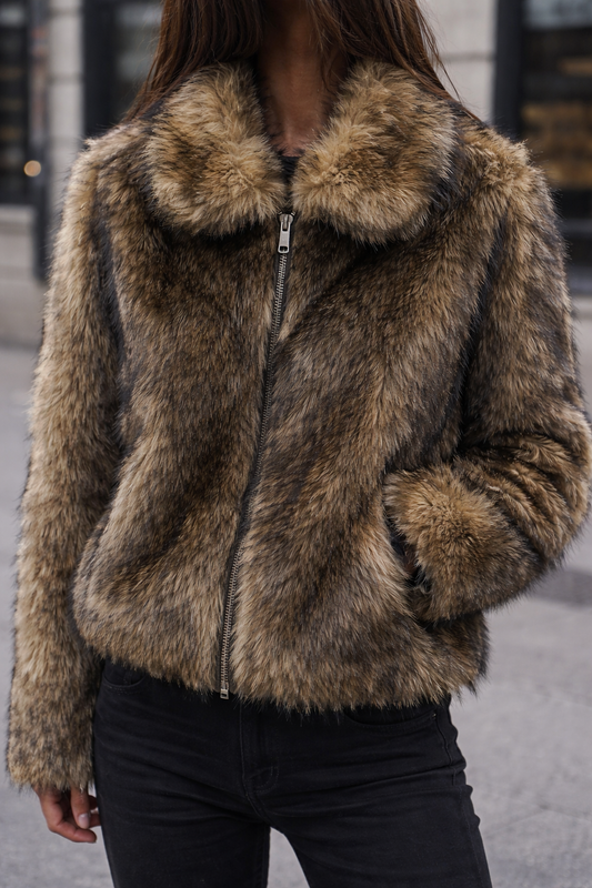 Zara Faux Fur Jacket