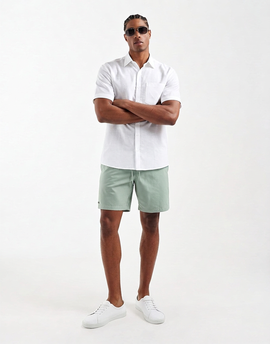 Lacoste Men's Light Quick-Dry Shorts mint green