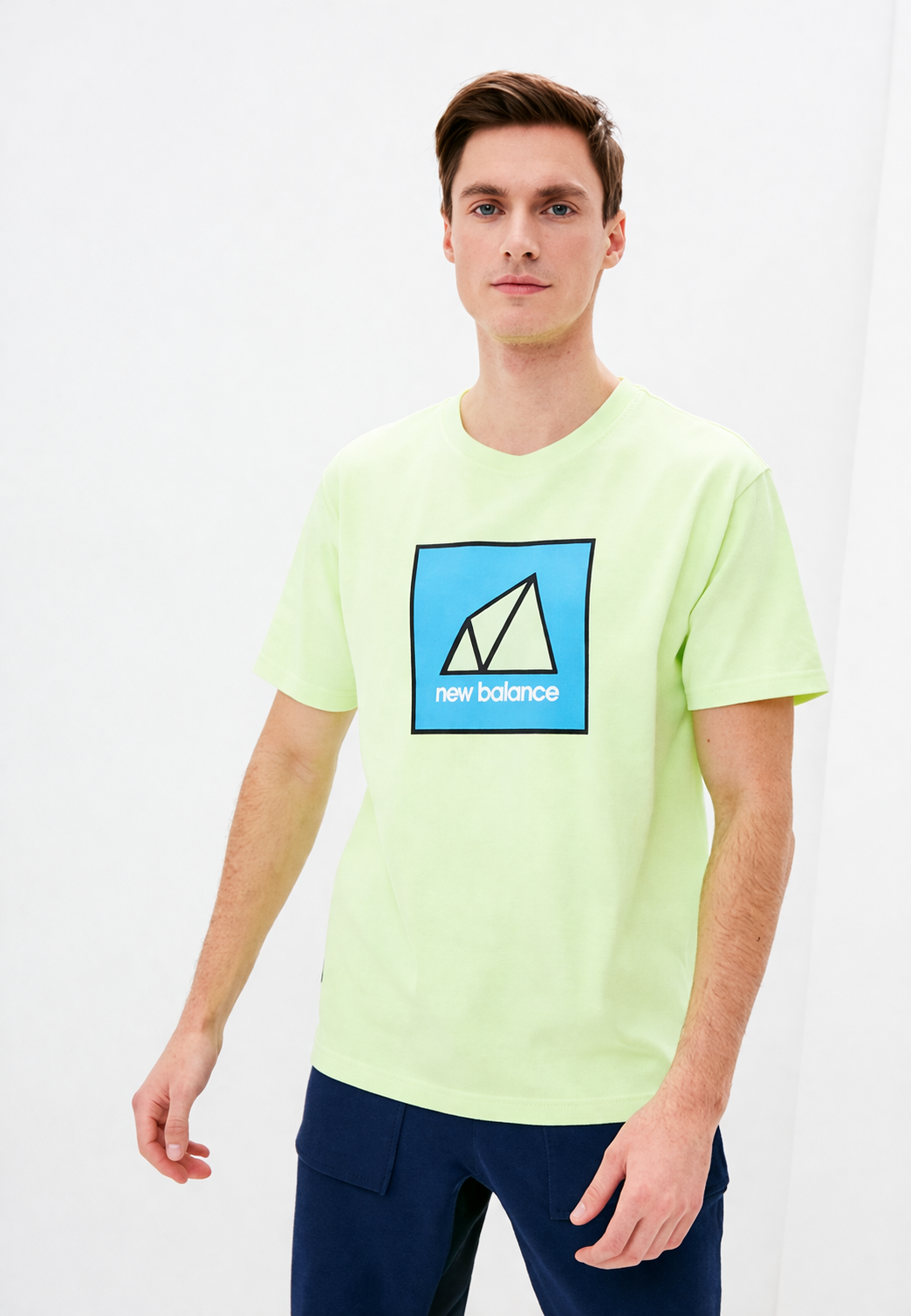 NEW BALANCE NEON BLU TSHIRT