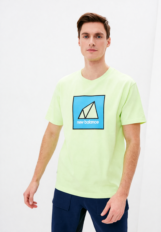 NEW BALANCE NEON BLU TSHIRT