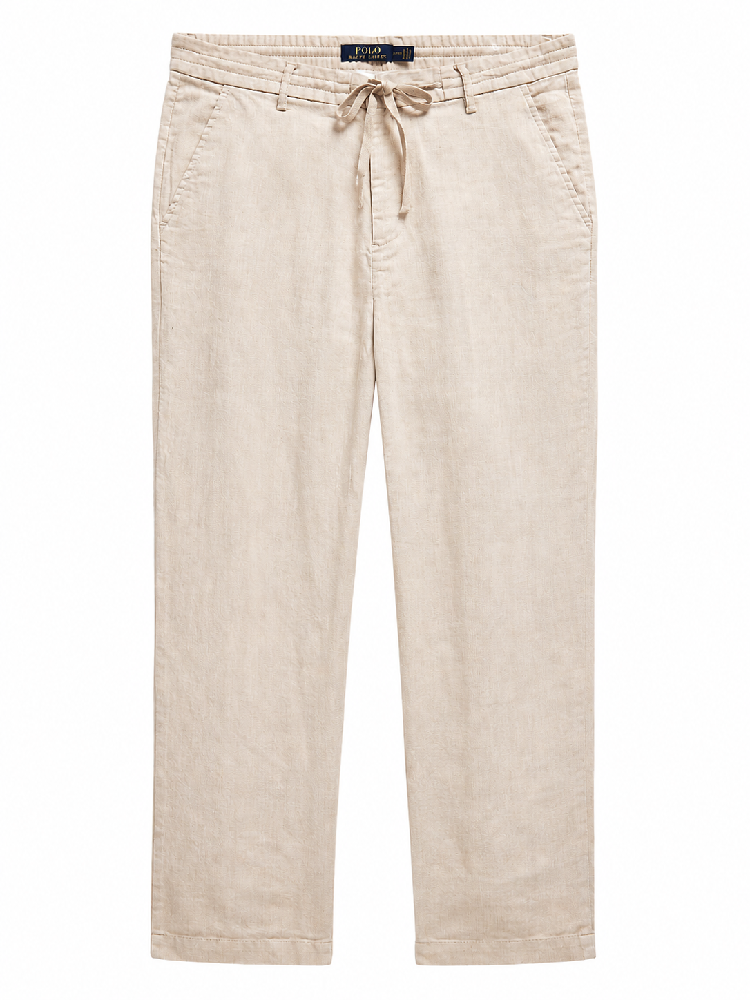 Ralph Lauren straight fit linen cotton trouser