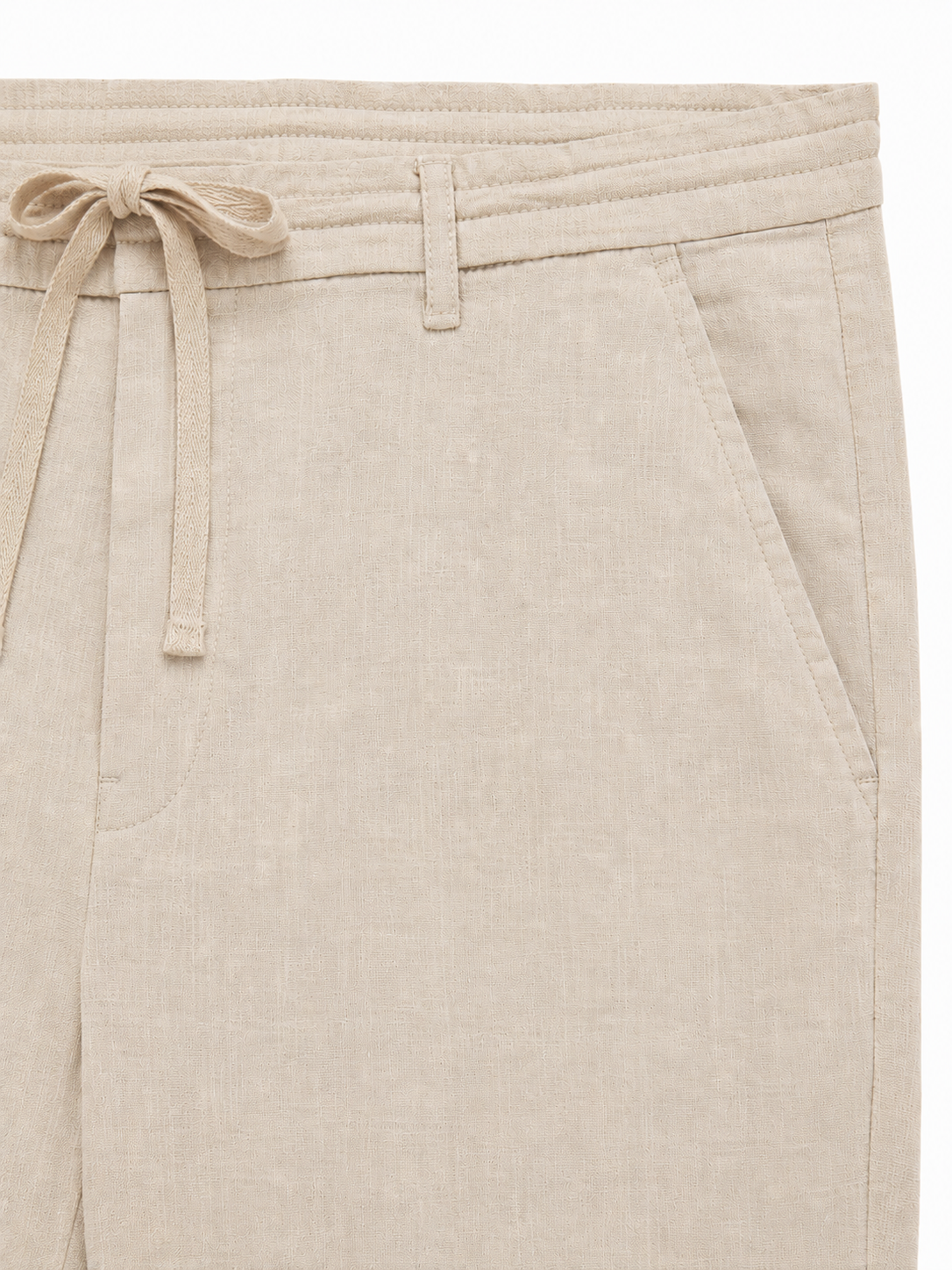 Ralph Lauren straight fit linen cotton trouser