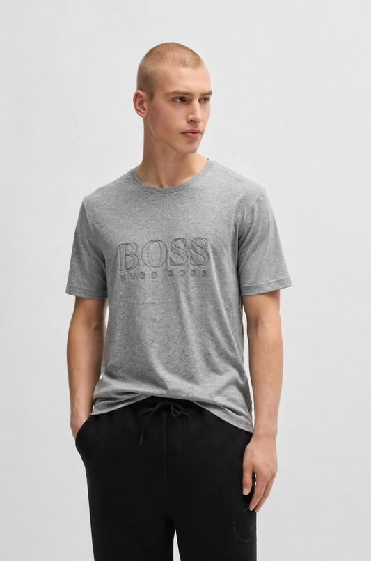 BOSS RBR BG LOGO GRY TSHIRT