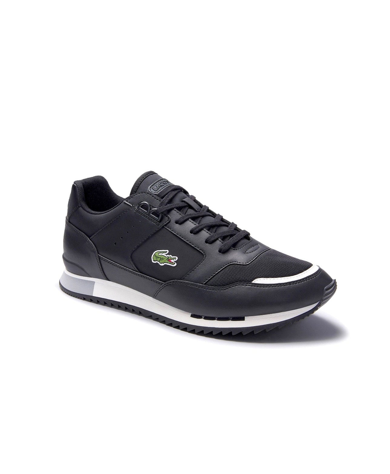 Lacoste Mens Black Partner Runway 01201 Sma Shoes