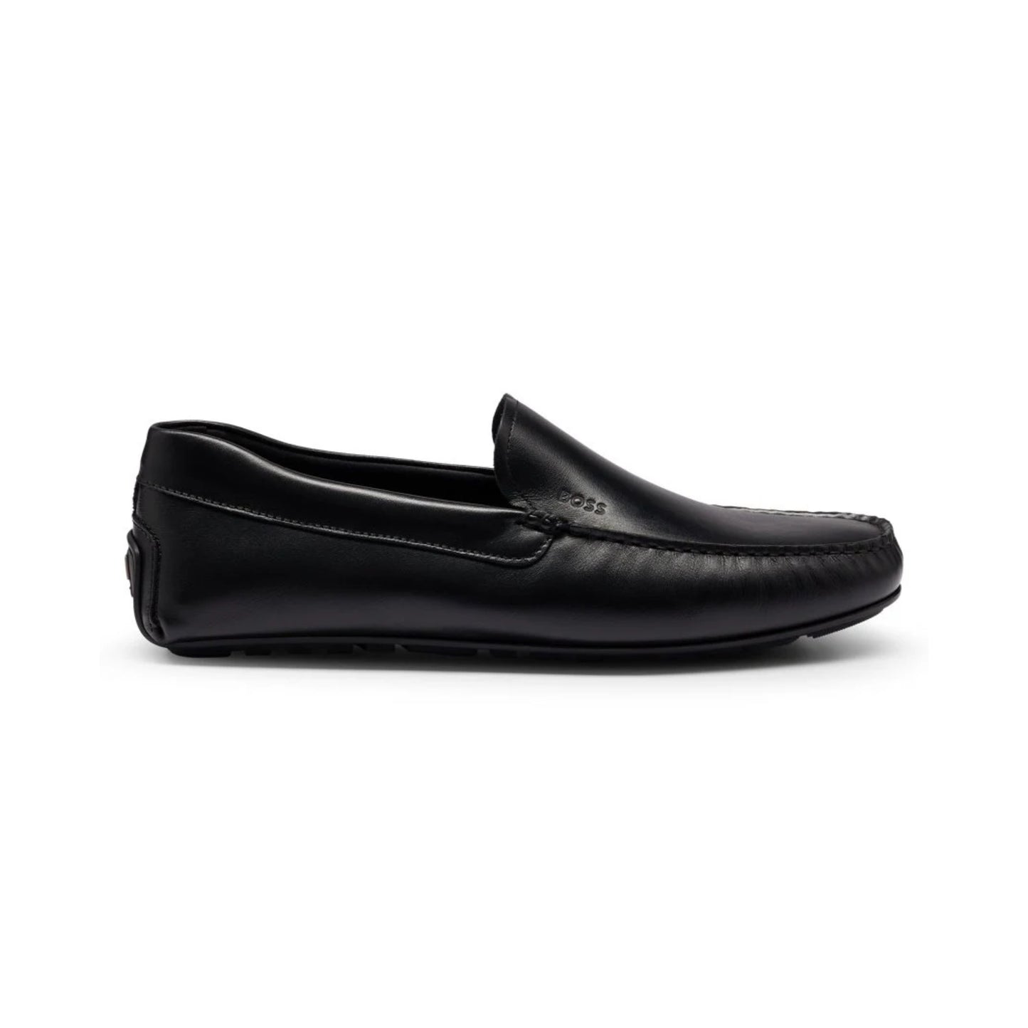 BOSS LEATHER MOCCASINS WITH DRIVER SOLE AND FULL LINING