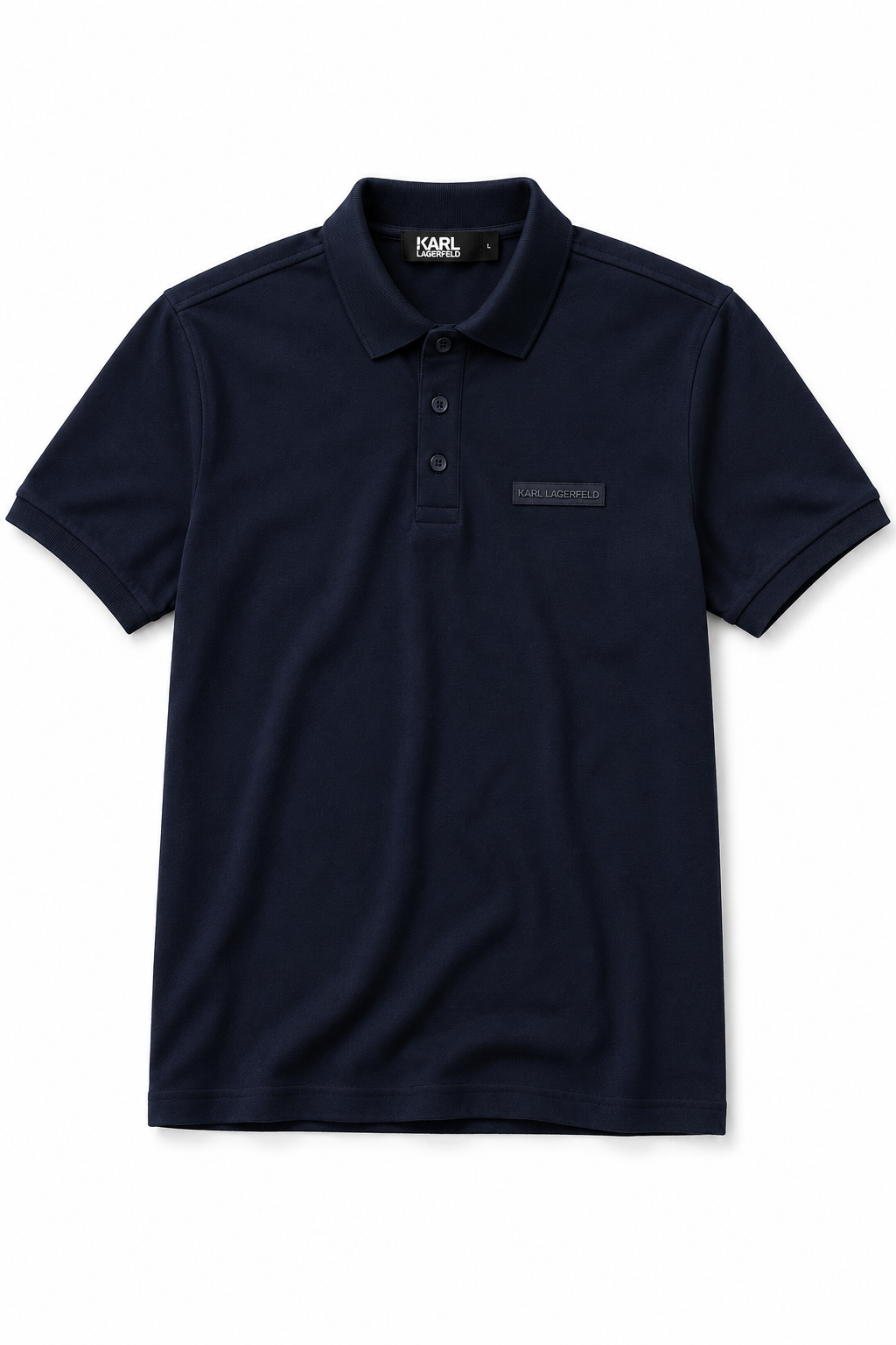 Karl Lagerfeld  navy polo shirt