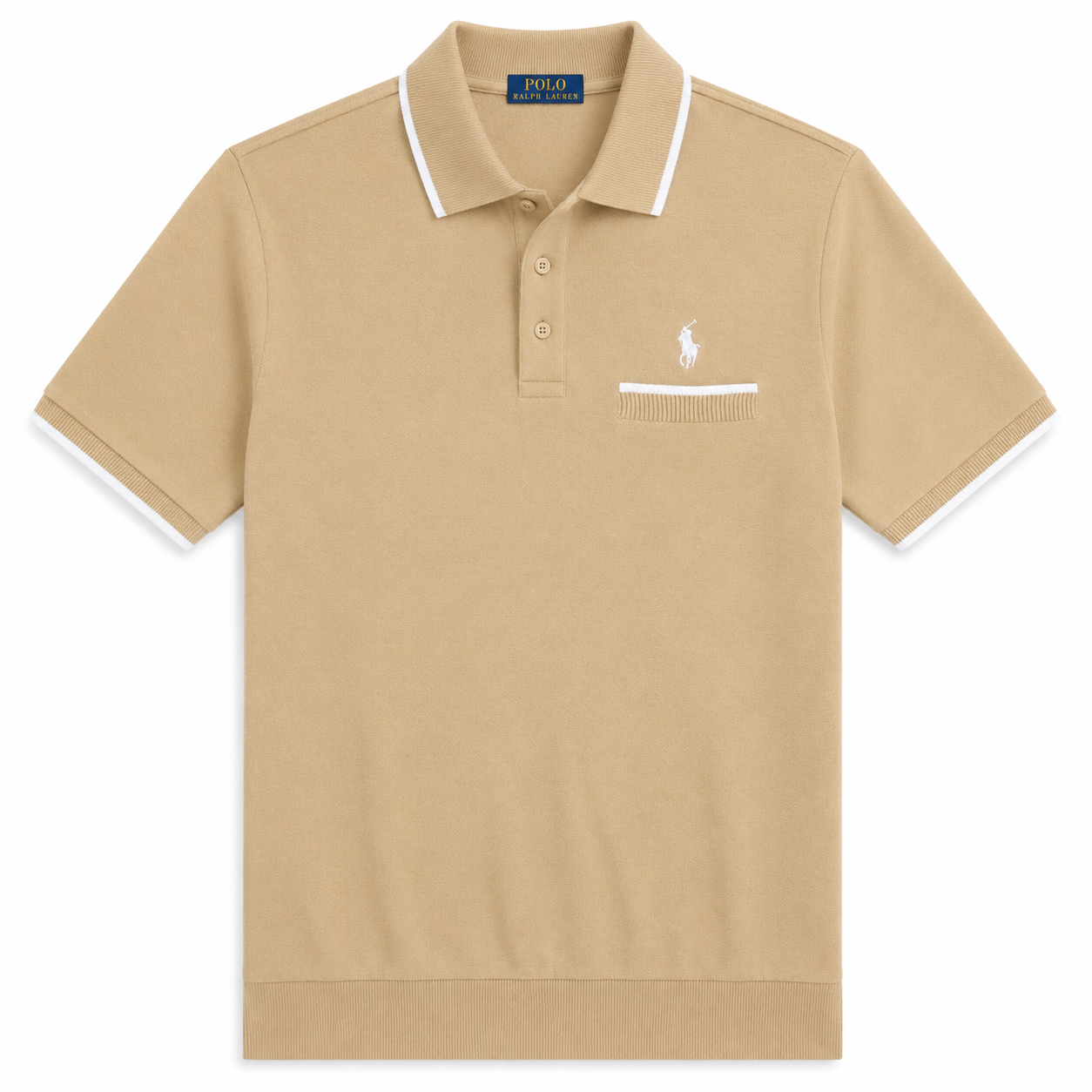 Polo Ralph Lauren men's polo shirt beige