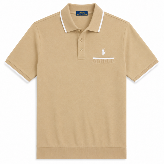 Polo Ralph Lauren men's polo shirt beige