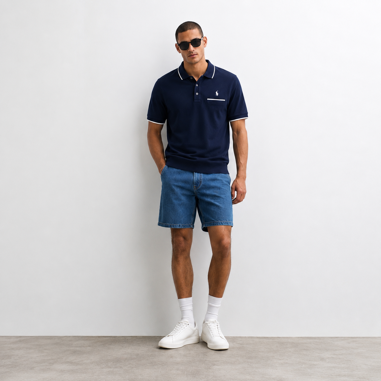 Polo Ralph Lauren men's polo shirt navy